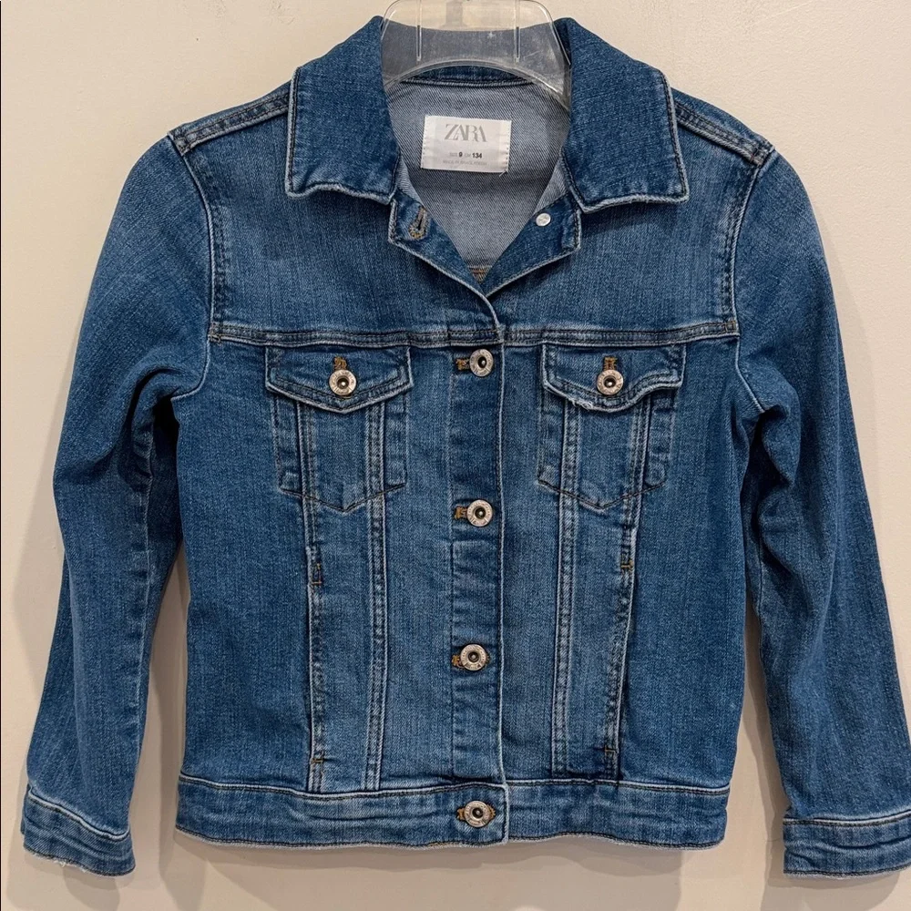 Zara Kids Classic Blue Jean Jacket‎